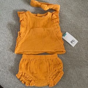 3 piece baby girl set